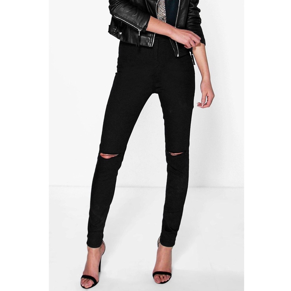 Denim x Alexander Wang Black High Rise Jeans - 26